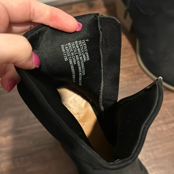 Black Scrunchie Booties - Picture 5 of 5